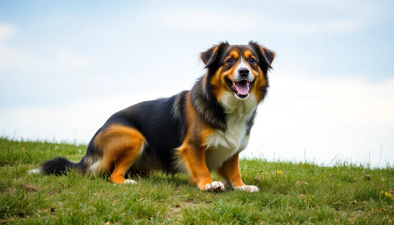 a dog